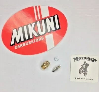 Genuine Mikuni Needle & Seat Valve VM28/163-1.5 Polaris 3130046 Ski-Do 404103200 • $18.99