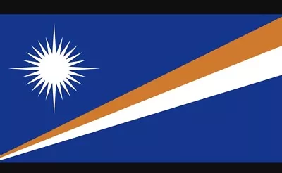 Flag Of Marshall Islands 3x5ft 100% Polyester • $3.99