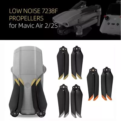 $20.58 • Buy For Dji MAVIC Air 2 Propeller Quiet Noise Cancelling Blade Wing Accessories