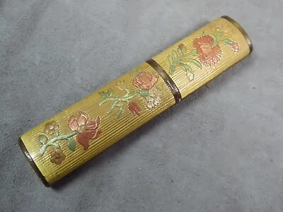 BEAUTIFUL SOFT NOTE CASE Antique Straw Marquetry. 2. • $95.22