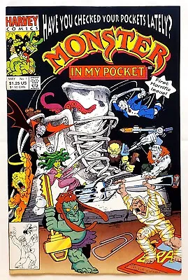 Monster In My Pocket #1 (May 1991 Harvey) 8.0 VF   • $24.95