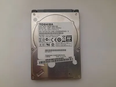 Toshiba MQ01ABD100 1TB 2.5  Laptop Hard Drive SATA HDD • £22.98