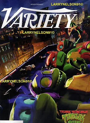 Variety Magazine July 13 2023 Tmnt Mutant Mayhem Mission Impossible Strike Mi7 • $4