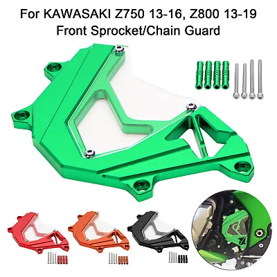 For KAWASAKI Z750 13-16 Z800 13-19 Front Sprocket Cover Chain Guard Accessories • £28.25