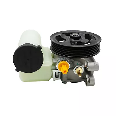 New Power Steering Pump W/ Pulley & Reservoir Fits For 2003-2008 Mazda 6 L4 2.3L • $118.98