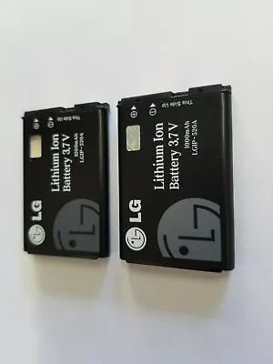 2 Genuine LG LGIP-520A Battery CU515 VX5500 VX8350 VX9700 UX8360 VX5400 520A • $28