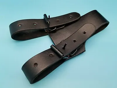 Large 2-handed Or Any Size SWORD Black Leather Cosplay FROG Medieval Sheath Belt • $16.79