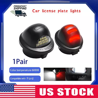 2x For Ford F150 F250 F350 LED License Plate Light Tag Lamp Assembly Replacement • $11.88