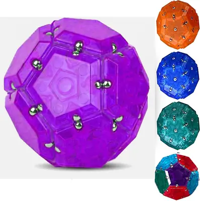 12 Pcs Set Pentagons Puzzle Sphere Magnet Fidget Toys Fidget Balls Building • $15.97