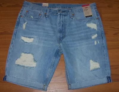 Size 38 Mens Slim Levi's Jean Shorts 511 Levi Strauss (Distressed) • $29.99