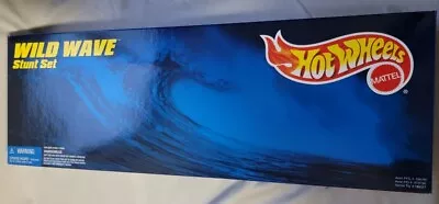 Vintage Sealed Box 1997 Hot Wheels Wild Wave Stunt Set - Mattel • $52.99