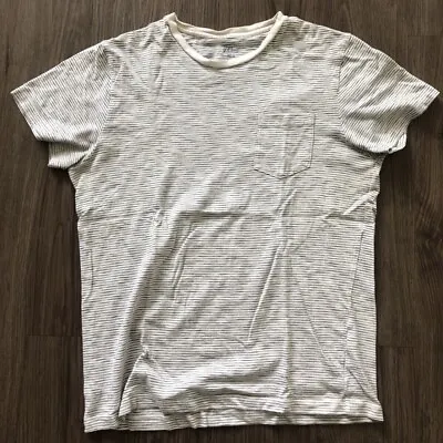 J. Crew Striped Pocket Tee Men’s Medium • $8.49