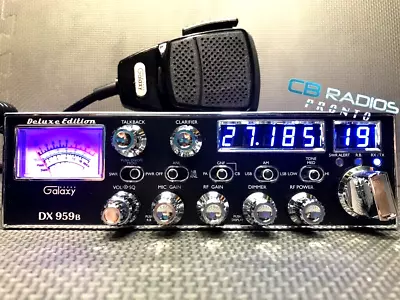 Galaxy DX-959B CB Radio PERFORMANCE TUNED+RECEIVE ENHANCED+ECHO SOUND BOARD • $399