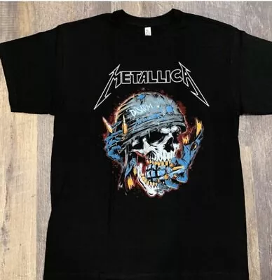 Metallica Black Rock Band T Shirt Unisex Punk • $19.99