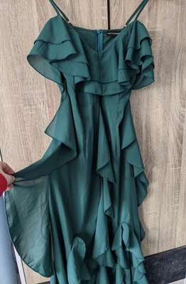 £15 • Buy Dark Green Floor Length Bridesmaid Wedding Guest Dress Size 6 New