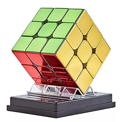 JELLYCUBE Magic Cube Stickerless 3X3X3 Metallic • $49.76