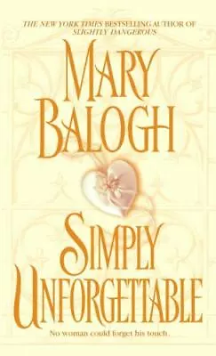 Simply Unforgettable; Simply Quartet - 0440241138 Paperback Mary Balogh • $3.98