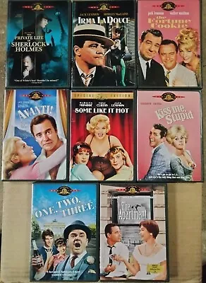 Billy Wilder DVD Collection 8 Movies Marilyn Monroe Tony Curtis Jack Lemon... • $32