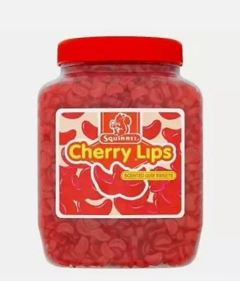 £28.99 • Buy Squirrel Cherry Lips Scented Retro Sweets Pick 'N' Mix Chewy Gums  Jar 2.25kg