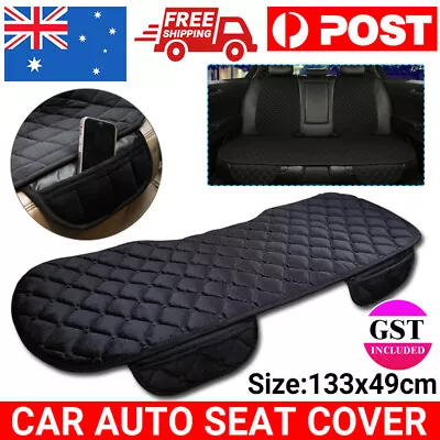 Rear Car Auto Seat Cover Back Protector Mat Chair Cushion Storage Pad Universal • $20.85