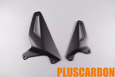 Ducati Panigale V4 Heel Plates Heel Guards Carbon Fiber • $65