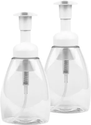 Foaming Liquid Hand Soap Pump Dispenser 8oz - Oval Shape Plastic PET Bottle • $13.29