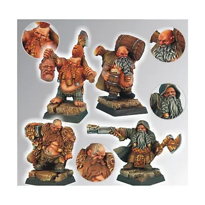 Scibor Fantasy Minis 28mm Dwarf Adventurers Set #2 Pack New • $32.95