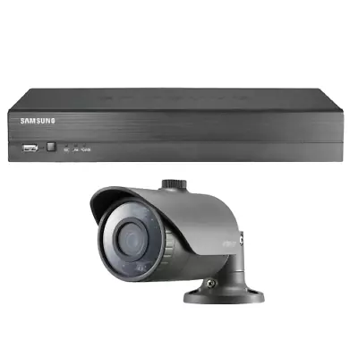 Samsung 16 Camera Bullet Kit Analog HD 1080p Vandal Outdoor 2TB 16CH DVR CCTV • £1495.73