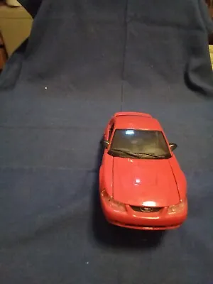 1-n           1999 Ford Mustang Cobra SVT Maestro Die-cast 124 Scale Red • $9