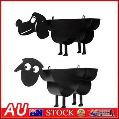 $34.59 • Buy Metal Free Standing Toilet Tissue Holder Dog Sheep Shaped Animal Roll Paper Rack