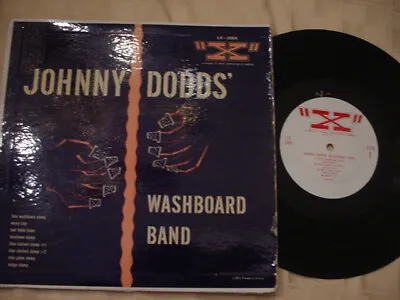 JOHNNY DODDS Washboard Band Vg++ 10  Lp On X 1954 • $9.95