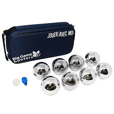£35.99 • Buy 8 Boules Set Luxury Rust-Free Protection Durable Petanque Bowls With Canvas Case