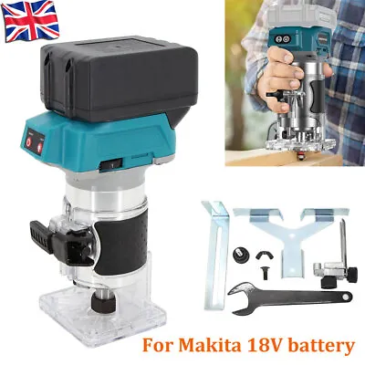 Cordless Brushless Electric Trimmer Trimming Router For Makita 18V No Battery UK • £45.99