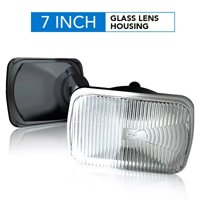 For 1979 80 Plymouth Volare 7  Square HEADLIGHT Sealed Beam Glass Housing H6054 • $61.38