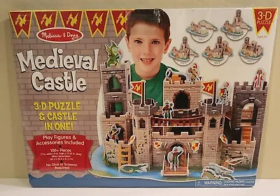 Melissa & Doug Medieval Castle 3D Puzzle 100+ PCS New Sealed  • $28.99