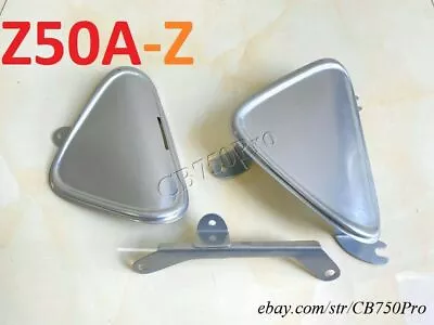 Honda Mini Trail Z50 Z50A Z50Z Left & Right Silver Side Cover Reproduction. • $173.77