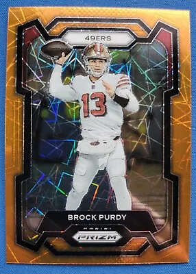 2023 Brock Purdy Orange Lazer Prizm San Francisco 49ers  • $7.99