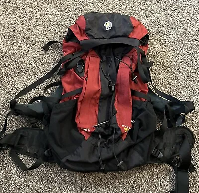 MOUNTAIN HARDWEAR (SMALL) SORTIE Red  Cordura Hiking Frame Backpack • $29.99