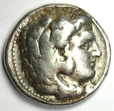 Alexander The Great AR Tetradrachm Silver Coin 336-323 BC - VF (Very Fine) • $331.07