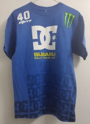 Rare Design Subaru Rally Team USA DC Monster Energy Dave Mirra 40 Med Vintage • $60