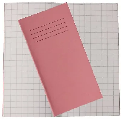 £2.79 • Buy Rhino 8 X4  Exercise Book 10mm Square Time Tables Math 32 Page Pink School BR0A