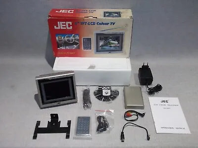 £44.99 • Buy Vintage 5  Jec Portable TV Battery Camper Motorhome 12V - Made In Japan