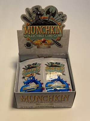 Munchkin Collectible Card Game Series 1 CCG 18 Boosters W Box - See Description • $20