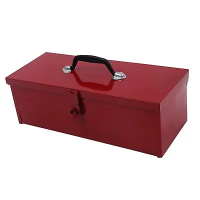 Metal Tool Box Portable Handle Heavy Duty Storage Case For Workshop Garage • $29.93