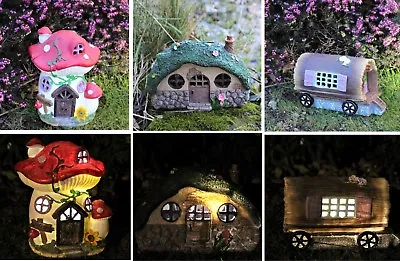 Fairy House Magical Ornament Garden Solar Lawn Pixie Small  • £10.95