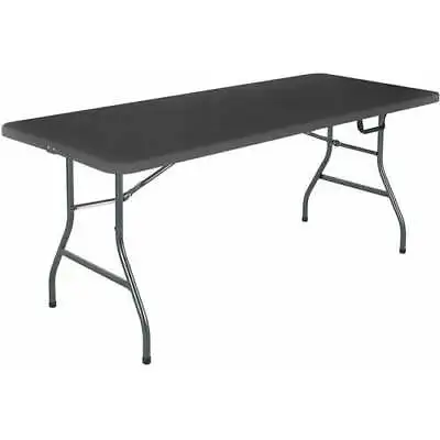 $50.88 • Buy  6 Foot Centerfold Folding Table, Black