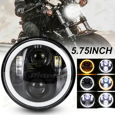 5-3/4  5.75 LED Headlight Projector For Harley Davidson Sportster XL 1200 883 • $29.99