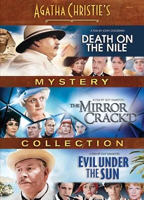 Agatha Christie 3 Movie Mysteries NEW DVDCollection ~ Death On The Nile + 2 More • $17.49