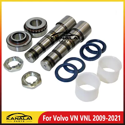 2PCS For Volvo VN VNL 2009-2021 King Pin Repair Kit 85108338 - USA Brand • $251.99