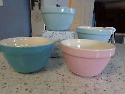 Lot Of 4 Mason Cash 6  Bowls Pudding Basins • $35